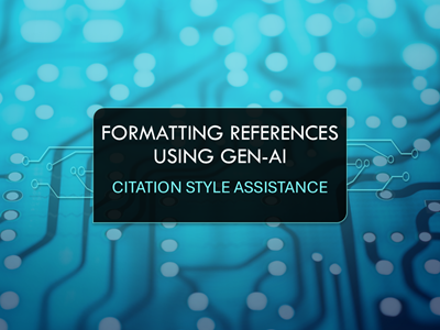 Formatting References Using Copilot: Citation Style Assistance