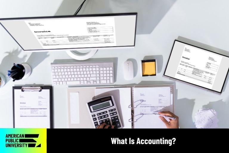 what-is-accounting accountant working on laptop