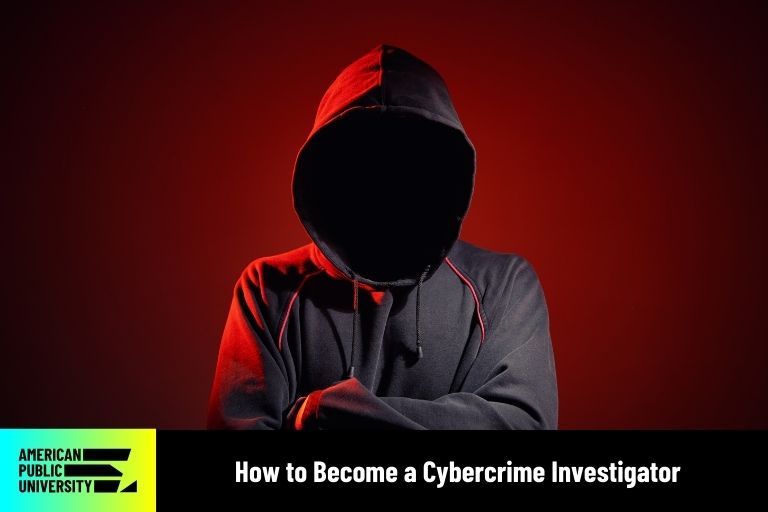 cybercrime hooded figure