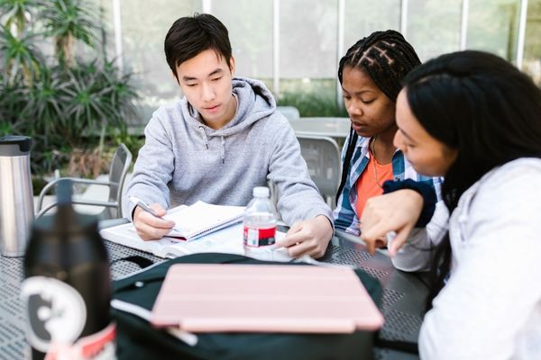 religion degree students studying
