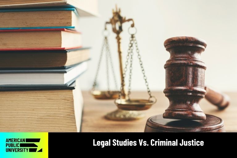 legal-studies-vs-criminal-justice legal studies scale and gavel