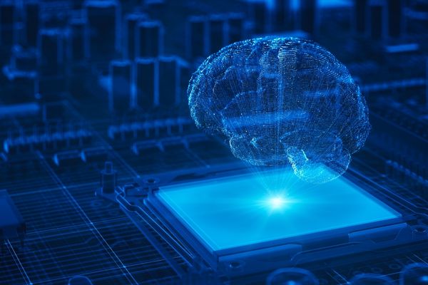 counterintelligence depicted by holographic brain