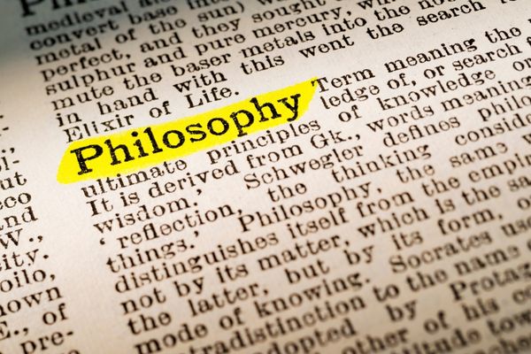 philosophy highlighted in dictionary