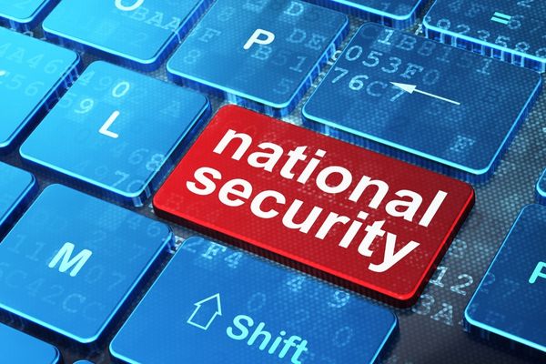 national security button on keyboard