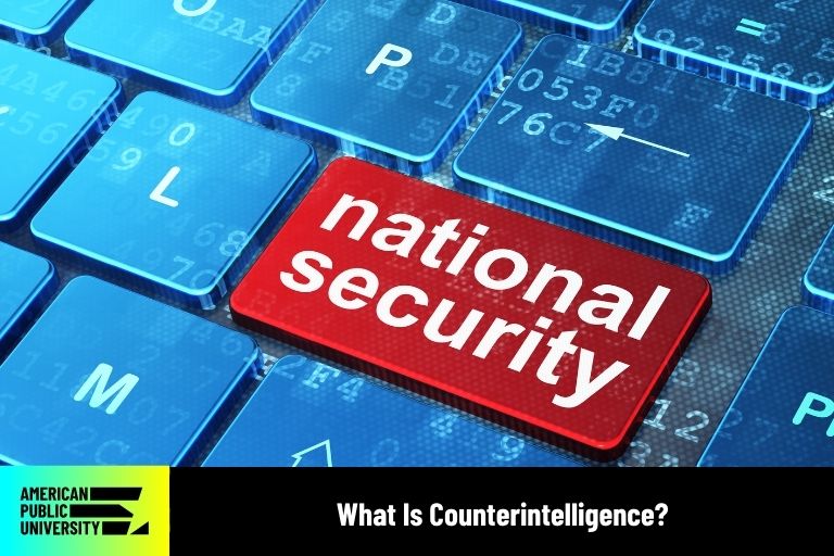 what-is-counterintelligence national security button on keyboard