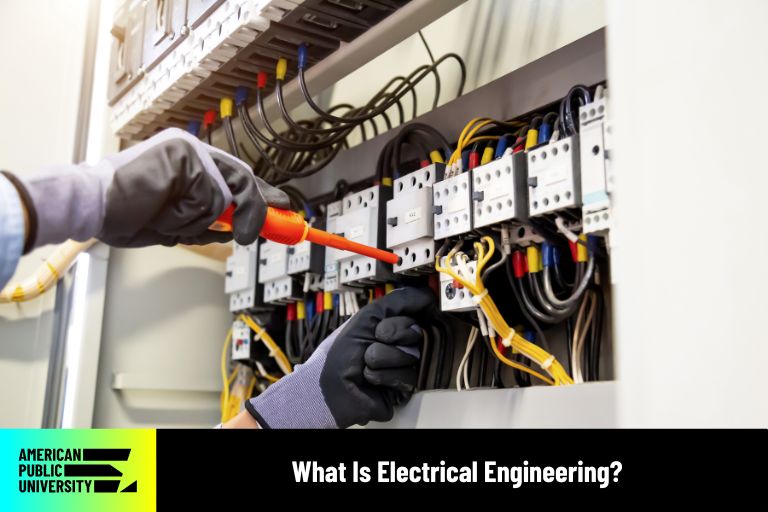 electrical engineering box with wires