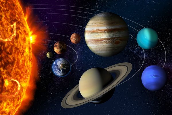 space studies of planets orbiting sun